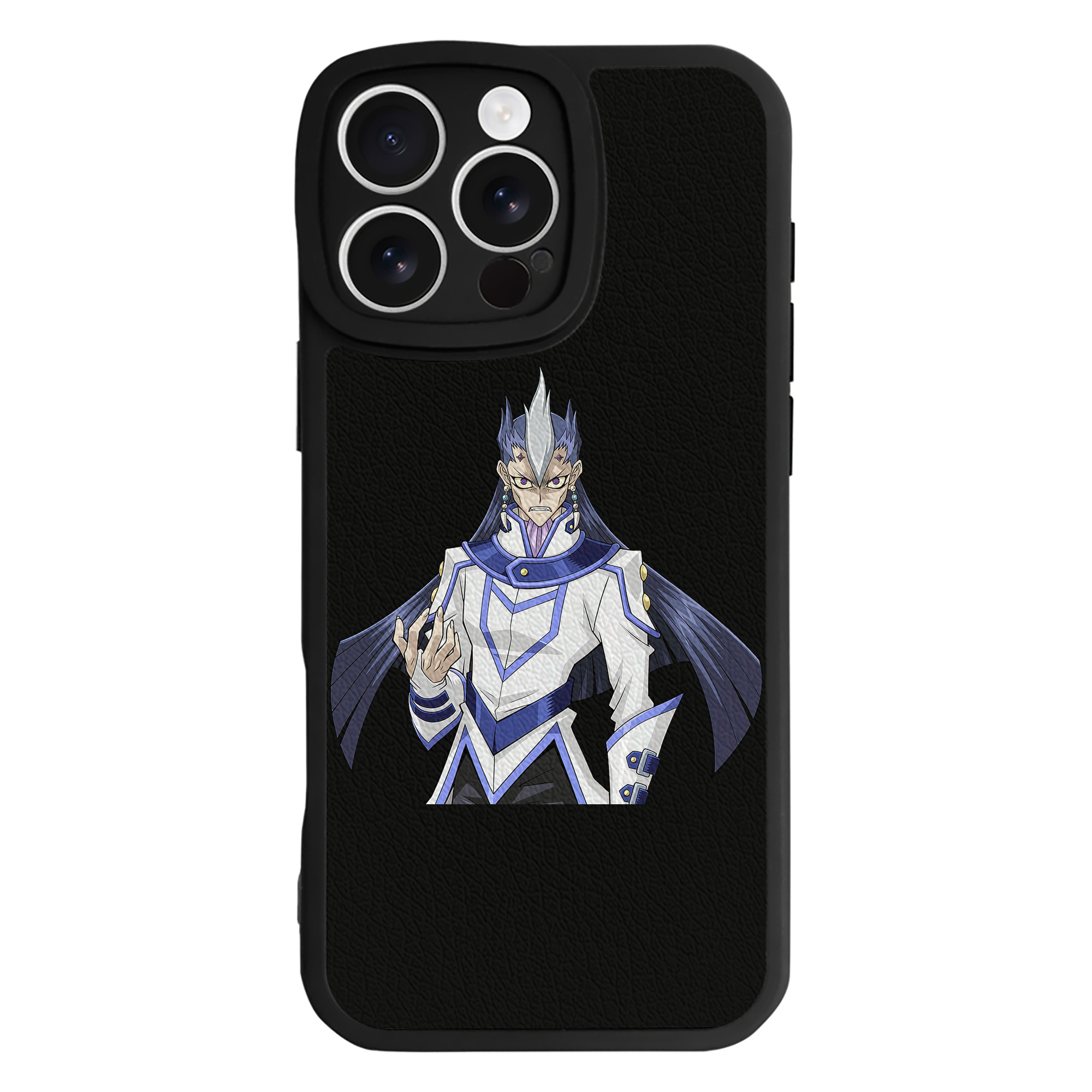 遊☆戯☆王 Yu-Gi-Oh! 【iPhone 16シリーズ対応】シリコンスマホケース（レザー調） 材質：シリコン